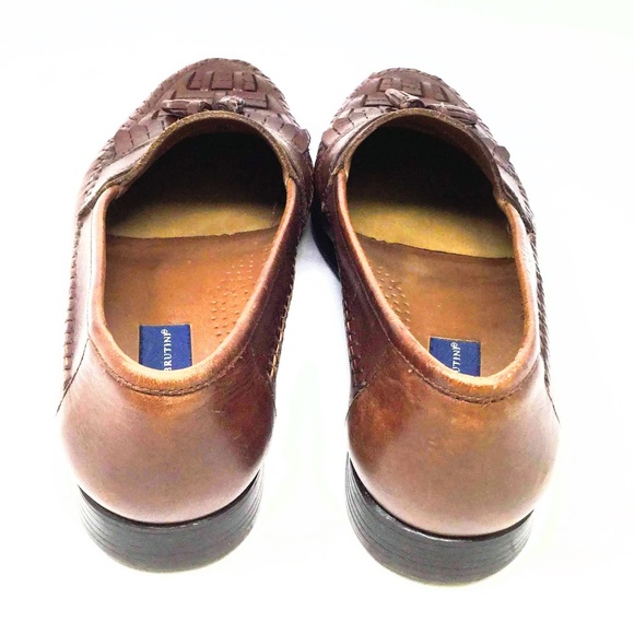 Giorgio Brutini Mens Weaved Tassel Loafers main image 4